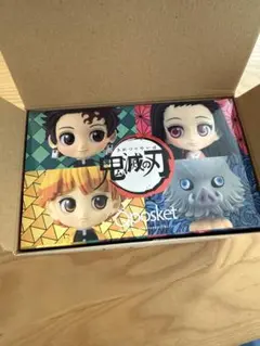 鬼滅の刃　単行本特典3点セット　フィギュア、缶バッジ、ポストカード