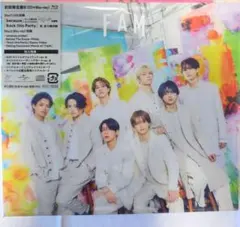 timelesz FAM 初回限定盤B CD+Blu-ray