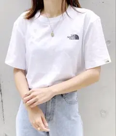 THE NORTH FACE 半袖 ロゴ Tシャツ WHITE LABEL