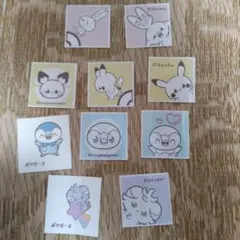 ポケモンパン　ウエハース　シールセット