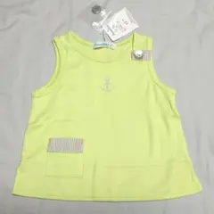 ファミリアfamiliar タンクトップ/80/ 新品/ノースリーブ/Tシャツ