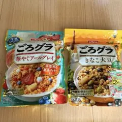 ごろグラ 2袋セット きなこ大豆 &華やぐアールグレイ　日清シスコのサムネイル
