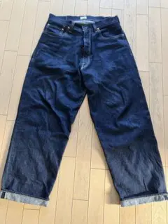 ARKnets別注 GOLD 東洋 ワイド ストレート デニム　M 14ozのサムネイル
