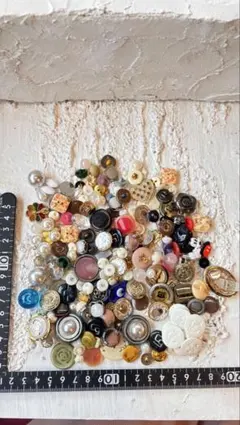 ボタンビーズアクセサリーパーツセット