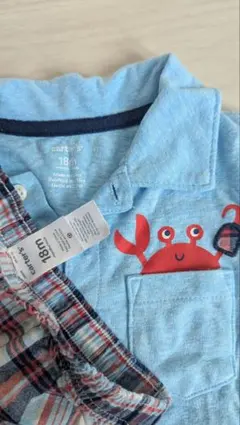 Carter's ポロシャツとショートパンツとTシャツの3点セット