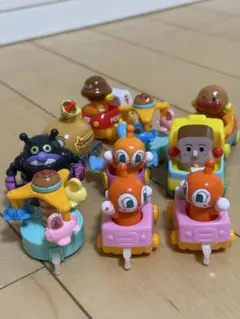 アンパンマントレイン10点まとめ売り　2010年発売　レトロ　レア