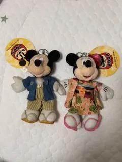 ミッキーマウス ぬいぐるみ 2体セット 2009年