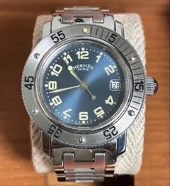 【稼働・美品】エルメス クリッパーダイバー レディース ネイビー CL5.210のサムネイル