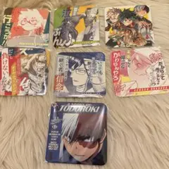 僕のヒーローアカデミア　コースター　7枚セット