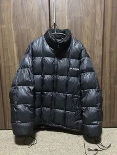 HUF ブラック ダウンジャケット Lサイズ