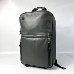 BROSKI AND SUPPLY バックパック　リュック　グレー　レザー　PCのサムネイル
