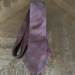 Yves Saint Laurent 円形パターン ネクタイ