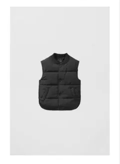 ZARA 無地キルティングベスト 4-5歳（110cm） ブラック