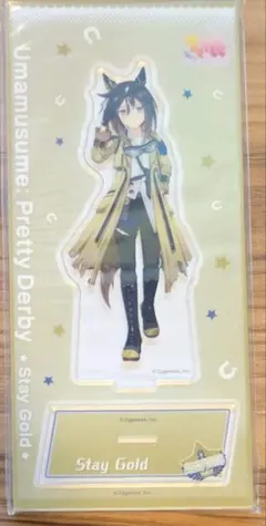 ウマ娘　アクリルスタンド　ステイゴールド