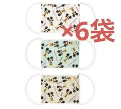 Disney ミッキー　ガーゼマスク　ベビーマスク マスク 3枚セット×6袋
