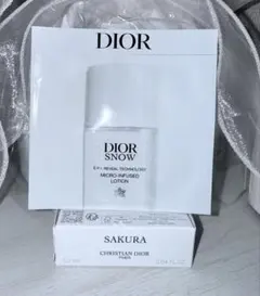 DIOR SNOW ローション SAKURA サンプルセットのサムネイル