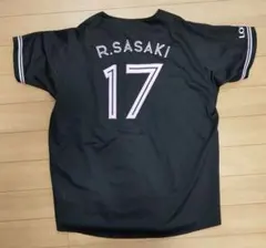 千葉ロッテマリーンズ　佐々木朗希　ユニフォームＬsize