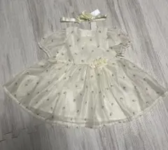 「新品」H&M ベビードレス　ワンピース　誕生日　お食い初め　パーティードレス