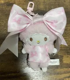 マイメロディ シークレットマスコットキーホルダー リボン姫 ピアノちゃん リボン