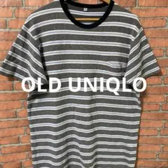 OLD UNIQLOボーダーtシャツ