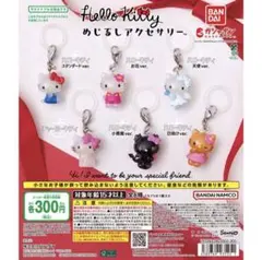 ♡ハローキティ めじるしアクセサリー 6種セット　サンリオ　キティ　コンプ♡