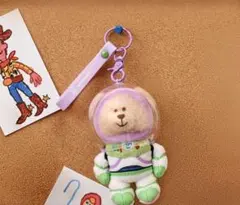 韓国限定】スタバ × トイ・ストーリー 5 ベアリスタ キーチェーン