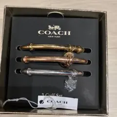 coach ブレスレット　3連