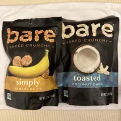 bare バナナチップス & ココナッツチップス セット