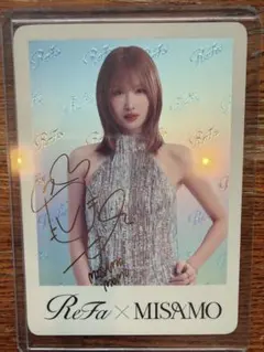 ReFa MISAMO MOMO トレカ　リボン付き　Japan limited ReFa MISAMO MOMO トレカ リボン付き Japan limited - メルカリ