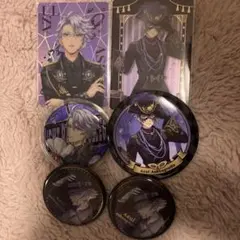 【29日まで】ツイステ アズール 缶バッジ オーロラカード まとめ売り