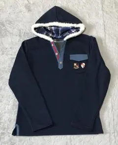 N.CREW キッズ トレーナー ネイビー 160cm
