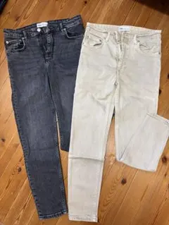ZARA スキニージーンズ 2色セット