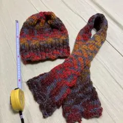 ニット帽とマフラー