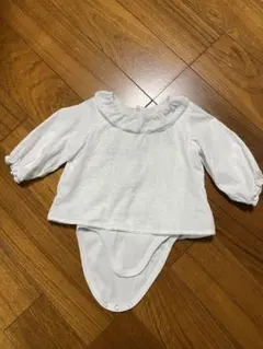 プチバトー PETIT BATEAUドット ブラウス ボディ 6M/67cm