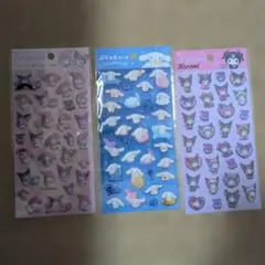 ぷくっとシール クロミ シナモロール マイメロディ×クロミ