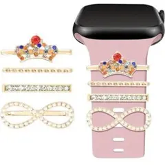 Applewatch 人気 アクセサリー カワイイ お洒落 ゴールド レディース