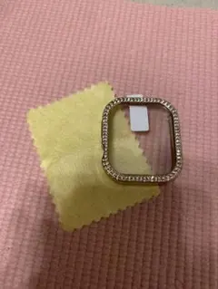 ストーン付きゴールドApple Watchケース