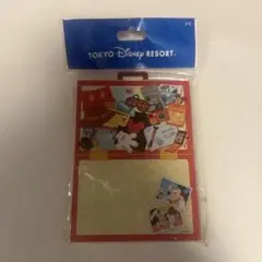 ディズニー ミッキー バッグ型メモ