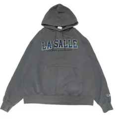 Champion 2XL相当 La Salle カレッジ パーカーフーディ