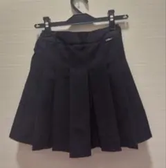 ラブトキシック 黒 プリーツスカート S(140)