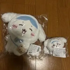 サンリオ　ちいかわ　シナモロール　ハチワレ　ぬいぐるみ　マスコットホルダー