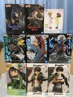 一番くじ　プライズフィギュア　9点　新品未開封