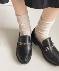超軽量 マニッシュ ビットローファー