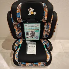 未使用級 ジュニアシート マムズキャリー ハイバックFIX ミッキー(キャンプ) 未使用級 ジュニアシート マムズキャリー ハイバックFIX ミッキー