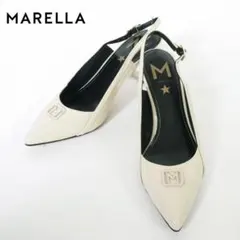 新品 マレーラ MARELLA パンプス 38 ES340 24cm エナメルのサムネイル