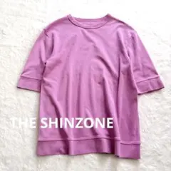 最終価格✨ 25SS シンゾーン ハーフスリーブスマートTシャツ 5分袖 ピンクのサムネイル