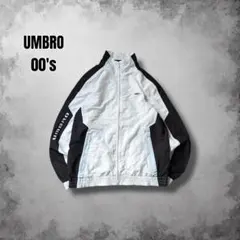 UMBRO ナイロントラックジャケット y2kヴィンテージ バックロゴ USA