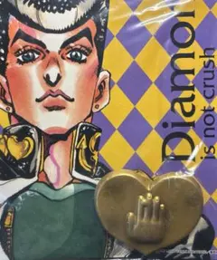 ジョジョの奇妙な冒険 仗助　一番くじ ダイヤモンドは砕けない ジョジョバッジ