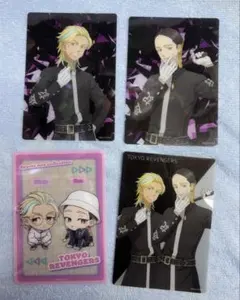 東京リベンジャーズ　トレーディングクリアカード　灰谷兄弟　灰谷蘭　灰谷竜胆