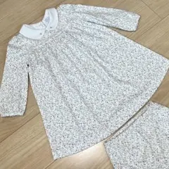 ラルフローレン　小花柄ワンピース　ブルマ付　サイズ85cm 女の子　ベビー